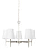 Myhouse Lighting Generation Lighting - 3140405EN3-962 - Five Light Chandelier - Driscoll - Brushed Nickel