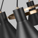 Myhouse Lighting Generation Lighting - 3141305-848 - Five Light Chandelier - Towner - Satin Brass
