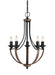 Myhouse Lighting Generation Lighting - 3280405EN-846 - Five Light Chandelier - Corbeille - Stardust