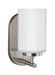 Myhouse Lighting Generation Lighting - 41160EN3-962 - One Light Wall / Bath Sconce - Oslo - Brushed Nickel