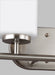 Myhouse Lighting Generation Lighting - 41161-962 - Two Light Wall / Bath - Oslo - Brushed Nickel