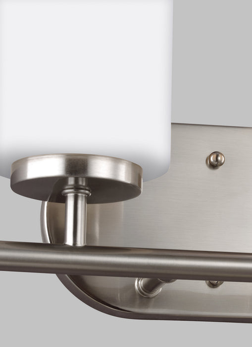 Myhouse Lighting Generation Lighting - 41161EN3-962 - Two Light Wall / Bath - Oslo - Brushed Nickel