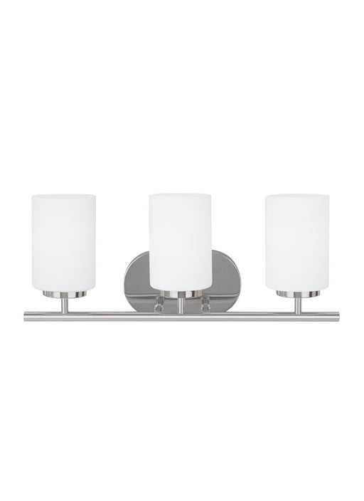 Myhouse Lighting Generation Lighting - 41162EN3-05 - Three Light Wall / Bath - Oslo - Chrome