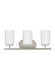 Myhouse Lighting Generation Lighting - 41162EN3-962 - Three Light Wall / Bath - Oslo - Brushed Nickel