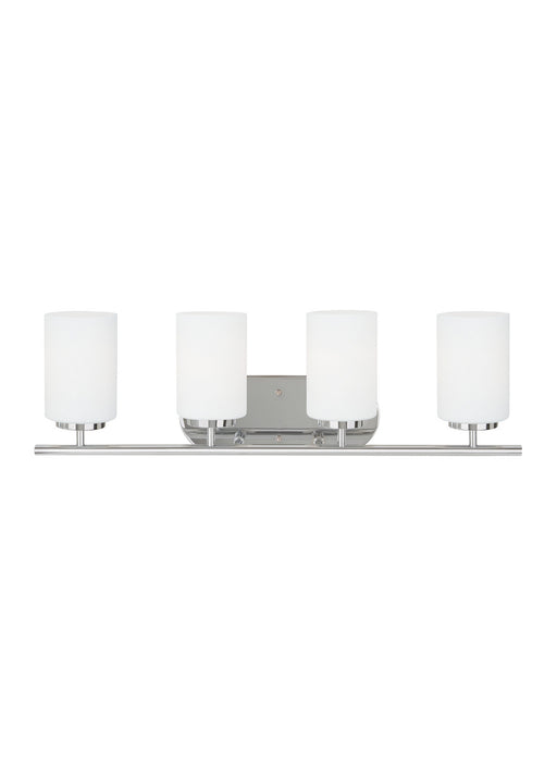 Myhouse Lighting Generation Lighting - 41163EN3-05 - Four Light Wall / Bath - Oslo - Chrome