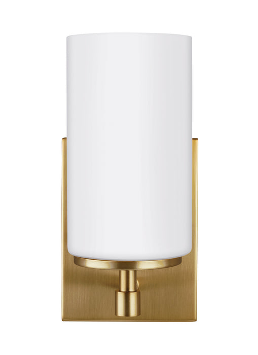 Myhouse Lighting Generation Lighting - 4124601-848 - One Light Wall / Bath Sconce - Alturas - Satin Brass