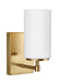 Myhouse Lighting Generation Lighting - 4124601-848 - One Light Wall / Bath Sconce - Alturas - Satin Brass