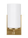 Myhouse Lighting Generation Lighting - 4124601EN3-848 - One Light Wall / Bath Sconce - Alturas - Satin Brass