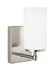 Myhouse Lighting Generation Lighting - 4124601EN3-962 - One Light Wall / Bath Sconce - Alturas - Brushed Nickel