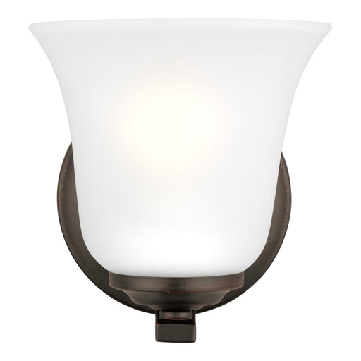 Myhouse Lighting Generation Lighting - 4139001-710 - One Light Wall / Bath Sconce - Emmons - Bronze