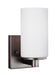 Myhouse Lighting Generation Lighting - 4139101-710 - One Light Wall / Bath Sconce - Hettinger - Bronze