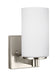 Myhouse Lighting Generation Lighting - 4139101-962 - One Light Wall / Bath Sconce - Hettinger - Brushed Nickel