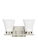 Myhouse Lighting Generation Lighting - 4411602EN3-962 - Two Light Wall / Bath - Bayfield - Brushed Nickel