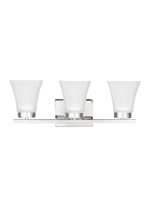 Myhouse Lighting Generation Lighting - 4411603EN3-05 - Three Light Wall / Bath - Bayfield - Chrome