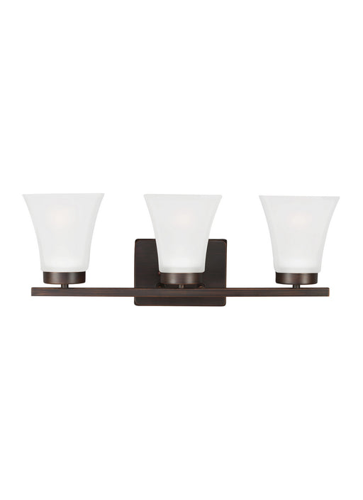 Myhouse Lighting Generation Lighting - 4411603EN3-710 - Three Light Wall / Bath - Bayfield - Bronze