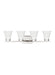 Myhouse Lighting Generation Lighting - 4411604EN3-05 - Four Light Wall / Bath - Bayfield - Chrome