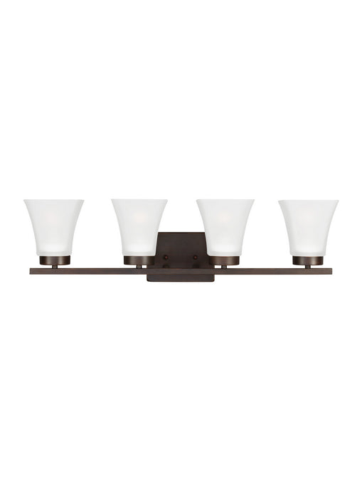 Myhouse Lighting Generation Lighting - 4411604EN3-710 - Four Light Wall / Bath - Bayfield - Bronze