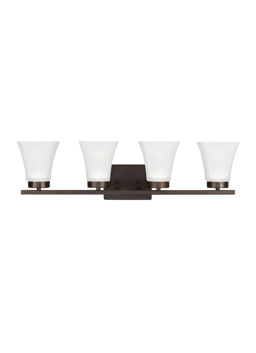 Myhouse Lighting Generation Lighting - 4411604EN3-710 - Four Light Wall / Bath - Bayfield - Bronze