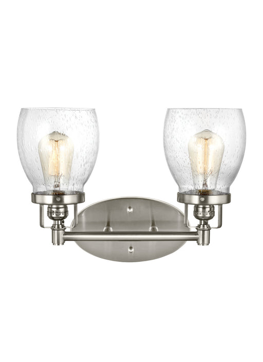 Myhouse Lighting Generation Lighting - 4414502-962 - Two Light Wall / Bath - Belton - Brushed Nickel