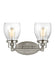 Myhouse Lighting Generation Lighting - 4414502-962 - Two Light Wall / Bath - Belton - Brushed Nickel