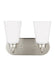 Myhouse Lighting Generation Lighting - 4415202EN3-962 - Two Light Wall / Bath - Kerrville - Brushed Nickel