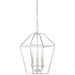 Myhouse Lighting Quoizel - AVY5203PK - Three Light Foyer Pendant - Aviary - Polished Nickel