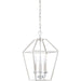 Myhouse Lighting Quoizel - AVY5203PK - Three Light Foyer Pendant - Aviary - Polished Nickel