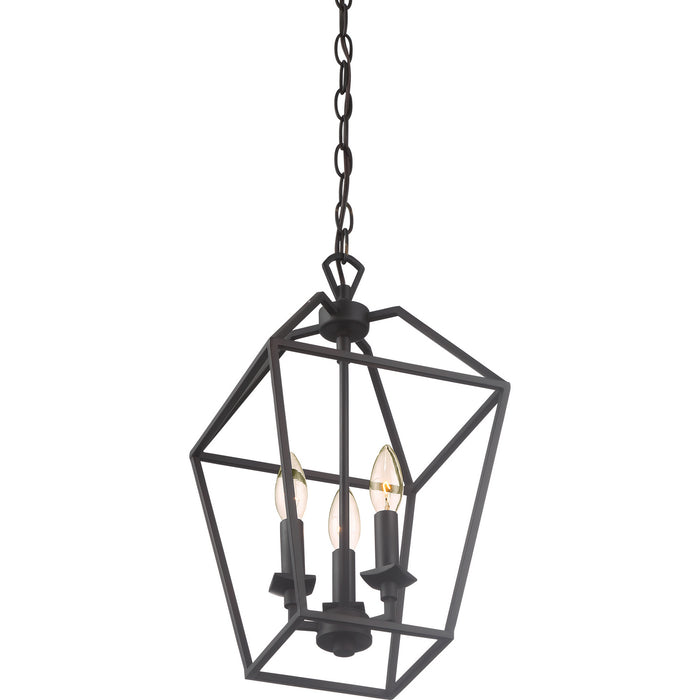 Myhouse Lighting Quoizel - AVY5203PN - Three Light Foyer Pendant - Aviary - Palladian Bronze