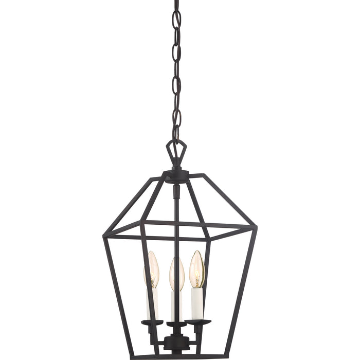 Myhouse Lighting Quoizel - AVY5203PN - Three Light Foyer Pendant - Aviary - Palladian Bronze