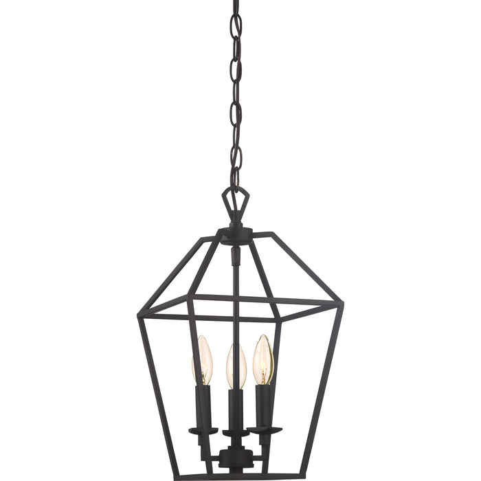 Myhouse Lighting Quoizel - AVY5203PN - Three Light Foyer Pendant - Aviary - Palladian Bronze