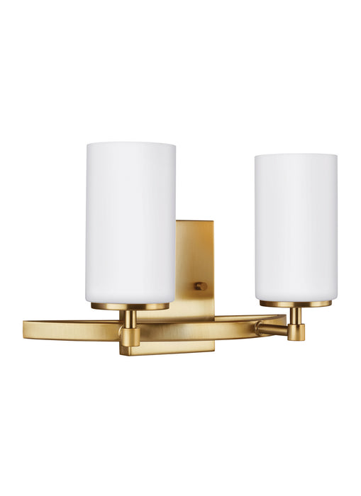 Myhouse Lighting Generation Lighting - 4424602-848 - Two Light Wall / Bath - Alturas - Satin Brass