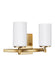 Myhouse Lighting Generation Lighting - 4424602-848 - Two Light Wall / Bath - Alturas - Satin Brass