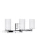 Myhouse Lighting Generation Lighting - 4424603-05 - Three Light Wall / Bath - Alturas - Chrome