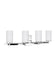 Myhouse Lighting Generation Lighting - 4424604-05 - Four Light Wall / Bath - Alturas - Chrome