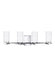 Myhouse Lighting Generation Lighting - 4424604EN3-05 - Four Light Wall / Bath - Alturas - Chrome