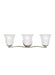 Myhouse Lighting Generation Lighting - 4439003-962 - Three Light Wall / Bath - Emmons - Brushed Nickel