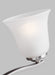 Myhouse Lighting Generation Lighting - 4439004EN3-962 - Four Light Wall / Bath - Emmons - Brushed Nickel