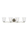 Myhouse Lighting Generation Lighting - 4439004EN3-962 - Four Light Wall / Bath - Emmons - Brushed Nickel