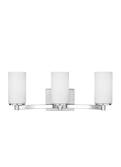 Myhouse Lighting Generation Lighting - 4439103EN3-05 - Three Light Wall / Bath - Hettinger - Chrome