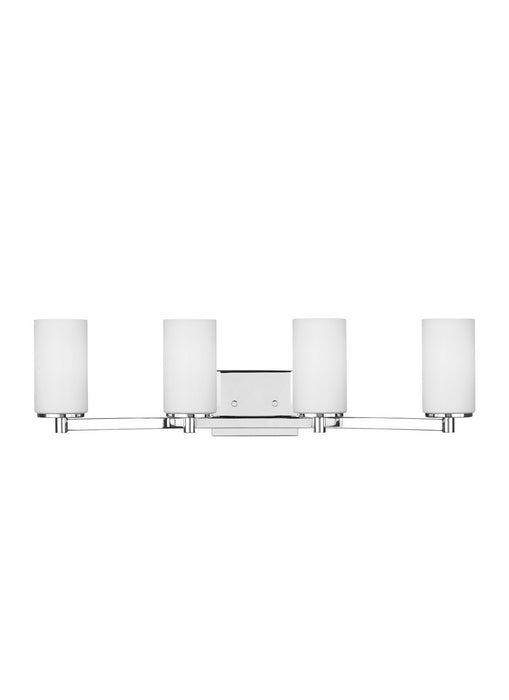 Myhouse Lighting Generation Lighting - 4439104EN3-05 - Four Light Wall / Bath - Hettinger - Chrome