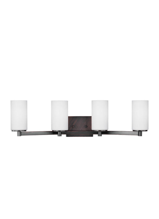 Myhouse Lighting Generation Lighting - 4439104EN3-710 - Four Light Wall / Bath - Hettinger - Bronze