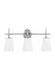 Myhouse Lighting Generation Lighting - 4440403EN3-05 - Three Light Wall / Bath - Driscoll - Chrome