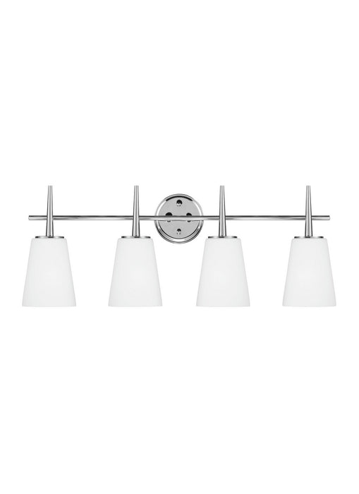 Myhouse Lighting Generation Lighting - 4440404EN3-05 - Four Light Wall / Bath - Driscoll - Chrome