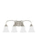 Myhouse Lighting Generation Lighting - 44808EN3-962 - Four Light Wall / Bath - Holman - Brushed Nickel