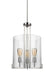 Myhouse Lighting Generation Lighting - 5126003-962 - Three Light Hall / Foyer Pendant - Dawes - Brushed Nickel