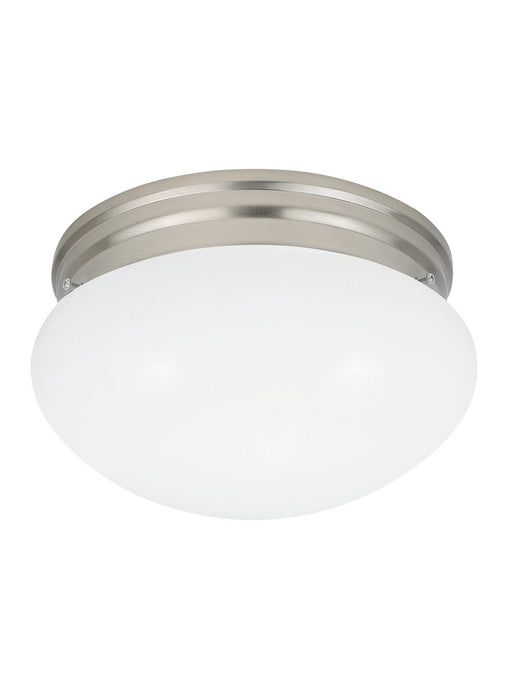 Myhouse Lighting Generation Lighting - 5326EN3-962 - One Light Flush Mount - Webster - Brushed Nickel