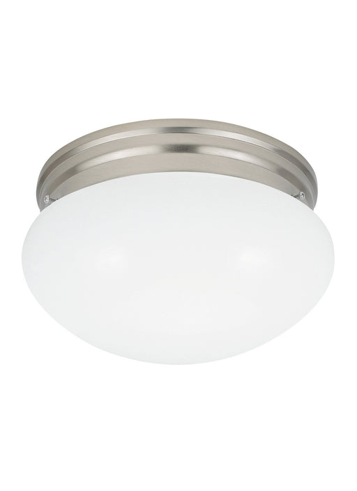 Myhouse Lighting Generation Lighting - 5326EN3-962 - One Light Flush Mount - Webster - Brushed Nickel