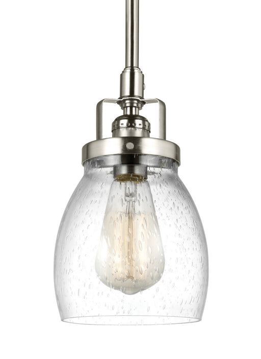 Myhouse Lighting Generation Lighting - 6114501-962 - One Light Mini-Pendant - Belton - Brushed Nickel