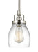 Myhouse Lighting Generation Lighting - 6114501-962 - One Light Mini-Pendant - Belton - Brushed Nickel