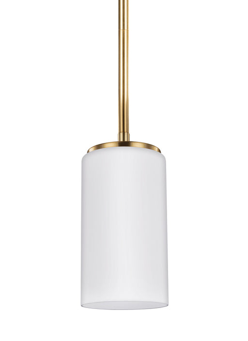 Myhouse Lighting Generation Lighting - 6124601-848 - One Light Mini-Pendant - Alturas - Satin Brass